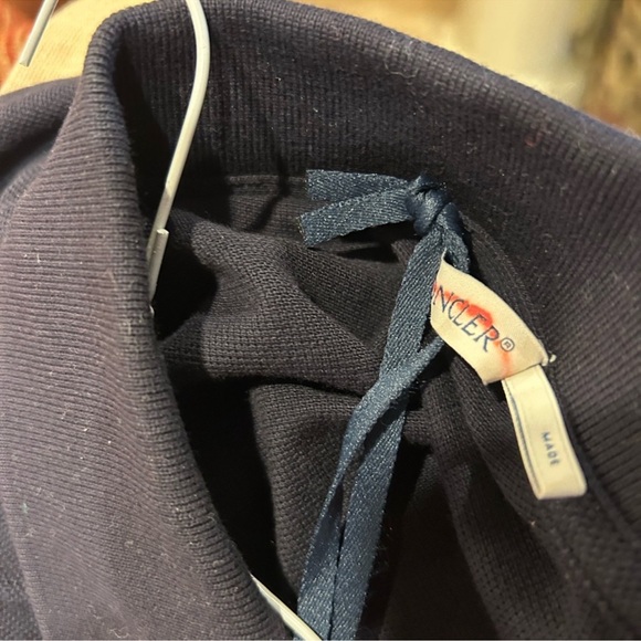 Men’s Moncler cotton pique polo shirt. Black size XXL. - Picture 12 of 14